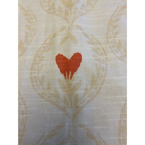 Set Of 6 Place Settings Hearts Placemats REVERSABLE hob nob on the other side - Picture 5 of 11